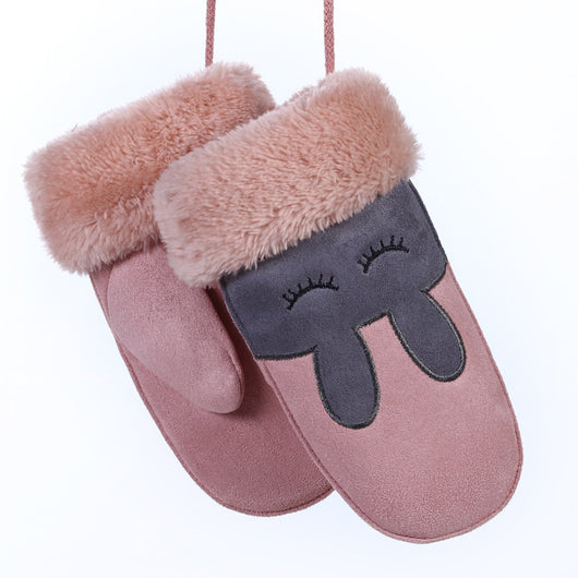Manoplas Infantiles Cálidas con Bordados Adorables - Image 2