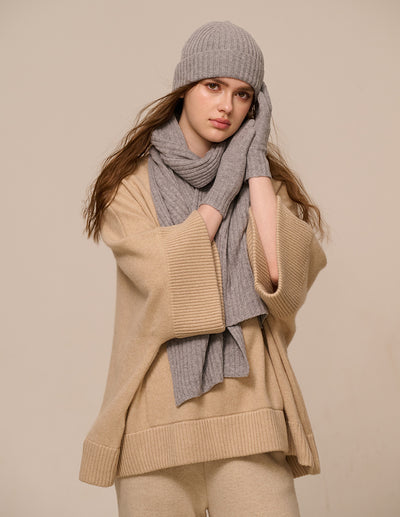 Conjunto de Abrigo Invernal: Gorro, Bufanda y Guantes en Lana para Mujer - Image 23