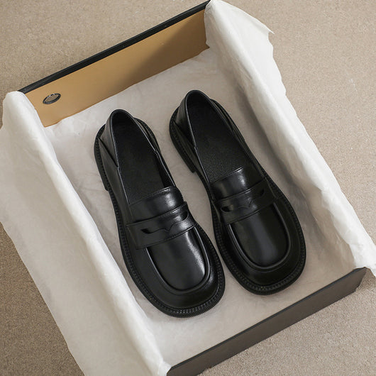 Mocasines Casuales Cómodos para Mujer - Punta Redonda Estilo Clásico - Image 11