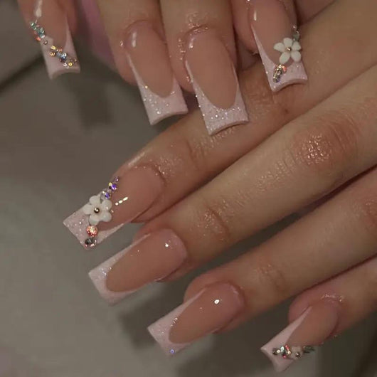 Uñas Postizas de Diamante Resistente - Diseño Europeo Premium - Image 3