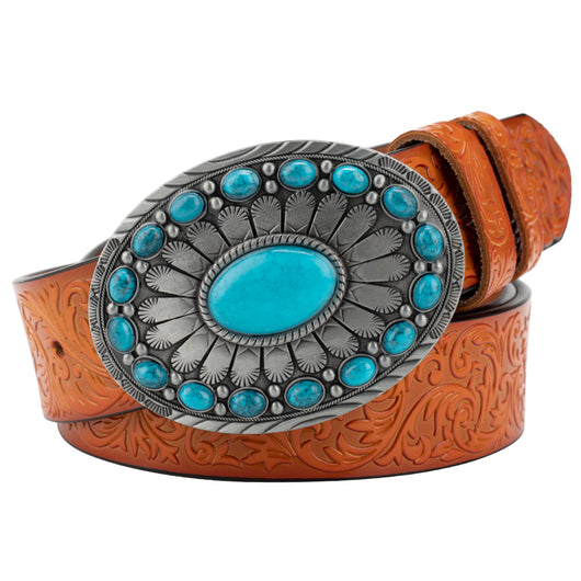 Cinturón Decorativo Grabado Estilo Retro Europeo para Mujer - Image 38