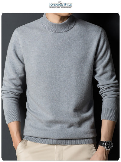 Polera Casual Slim-fit Cuello Alto Manga Larga para Hombre - Image 23