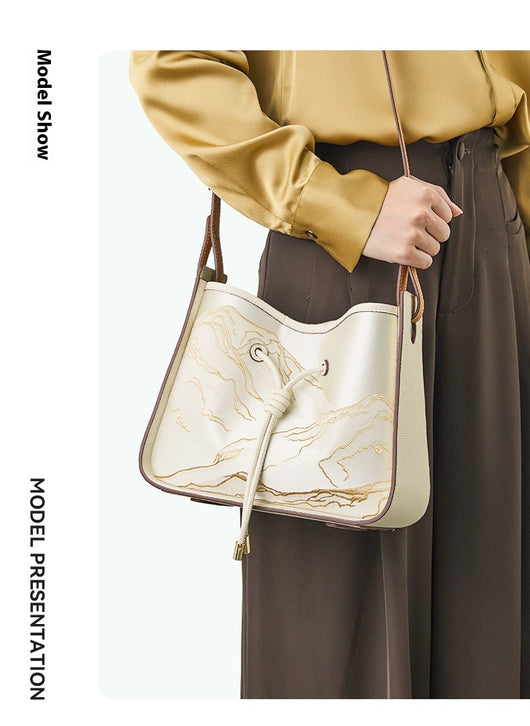 Bolso Bandolera Elegante Estilo Chino Moderno - Image 14