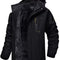 Chaqueta Térmica Impermeable para Hombre - Abrigo Grueso Invierno y Otoño