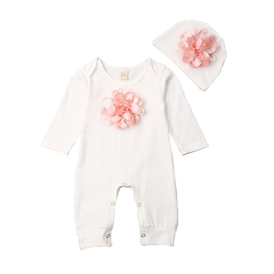 Pelele Manga Larga Estampado Floral para Bebé - Image 15