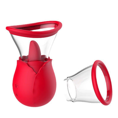 Estimulador Íntimo Rose Dream con Tecnología de Succión y Lengua - Image 5