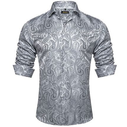 Camisa Polo Deportiva Manga Larga con Botones para Hombre - Image 3