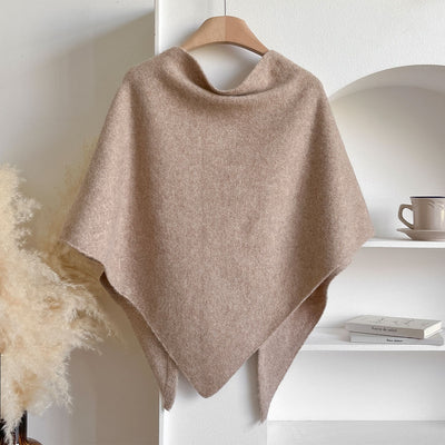 Chal Triangular Tejido Grueso Coreano para Invierno - Abrigo Suave y Cálido - Image 28
