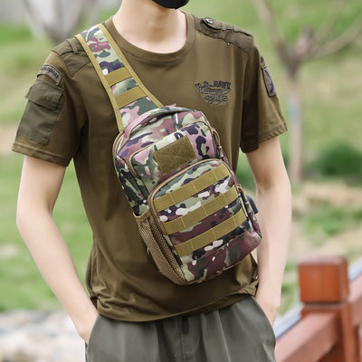 Bolsa Táctica Crossbody Camuflaje para Hombre - Gran Capacidad Multifuncional - Image 4