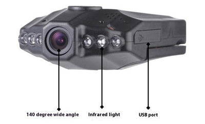 Cámara Dashcam 6 Luces con Visión Nocturna - Image 8