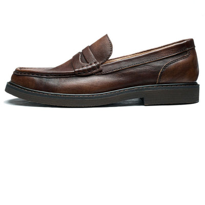 Mocasines de Cuero con Sistema de Un Pedal para Hombre - Comodidad Casual - Image 6