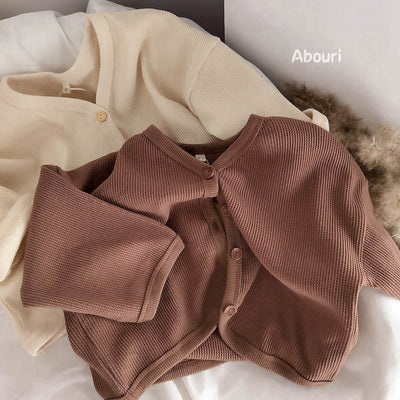 Chaqueta Suelta Coreana para Niños y Niñas - Abrigo Tejido Ligero Infantil - Image 5