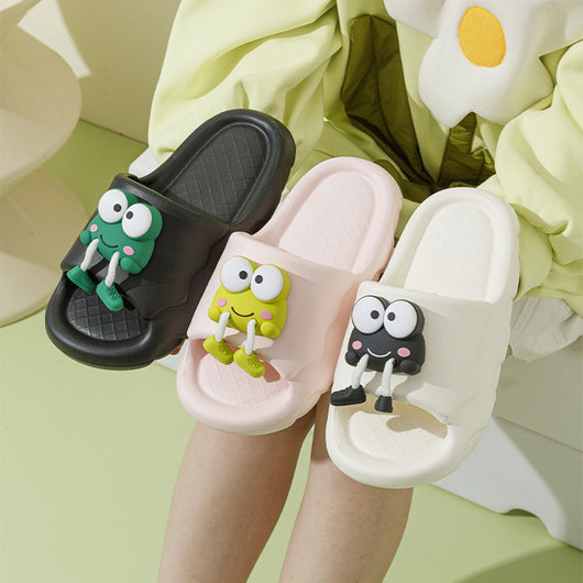 Pantuflas Rana de Dibujos Animados con Suela Suave Antideslizante para Mujer - Image 16