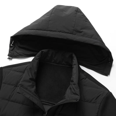Chaqueta Acolchada de Plumón de Pato con Capucha - Image 3