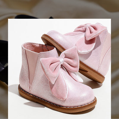 Botines Cortos Niña Estilo Británico con Cierre - Image 5