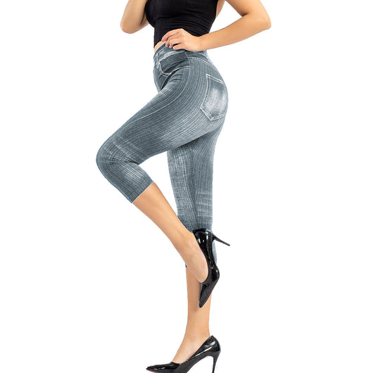 Jeans Slim Fit Levanta Glúteos con Estampado y Tela Elástica - Image 27