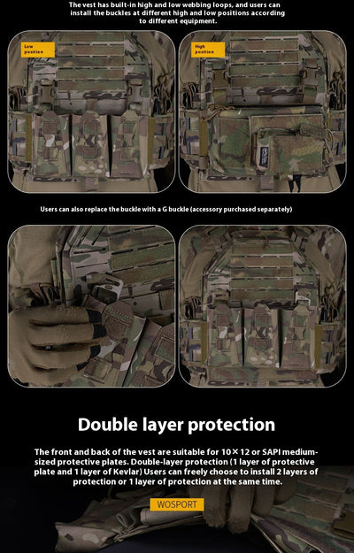 Chaleco Táctico Reforzado con Protección Láser para Operaciones Profesionales - Image 15