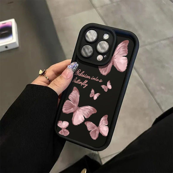 Funda Protectora Butterfly para iPhone 15 Pro Max - Resistente a Caídas