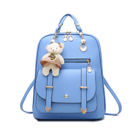 Mochila Escolar Femenina de Moda - Bolso de Viaje y Ocio