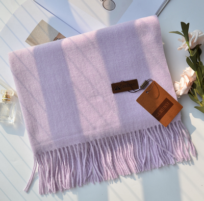 Bufanda de Cachemira Suave para Mujer - Colores Lisos y Cálidos - Image 2