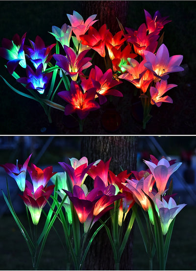 Lámpara Solar LED Multicolor para Jardín y Patio - Image 19
