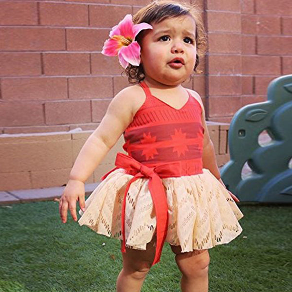 Vestido Princesa Ocean Romance Moana para Niñas