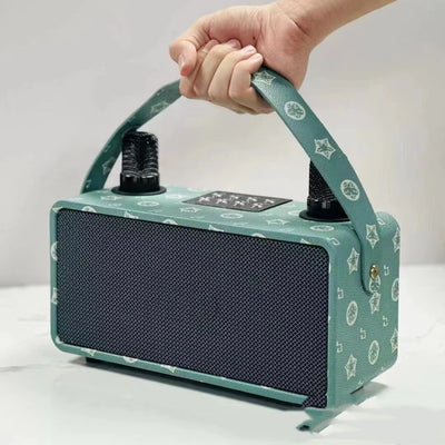 Parlante Bluetooth Portátil de Alta Potencia con Micrófono para Karaoke - Image 7