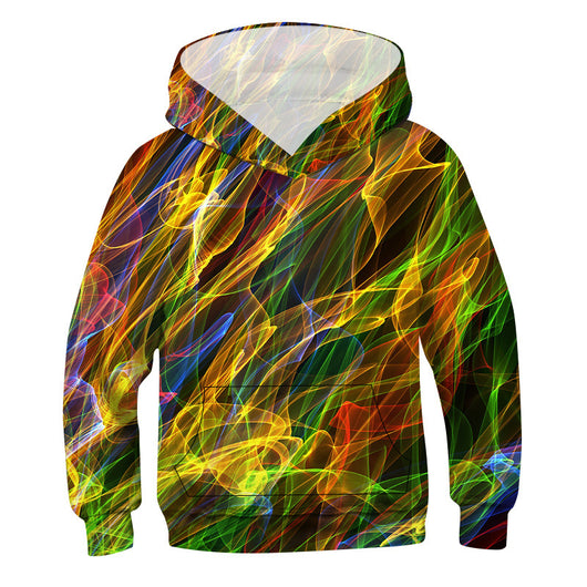 Sudadera Infantil con Impresión Digital 3D Vision