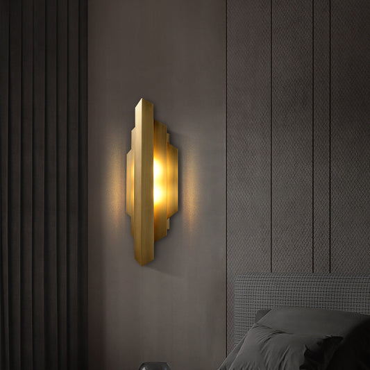 Lámpara de Pared Vintage en Cobre con Diseño Ornamental - Image 2