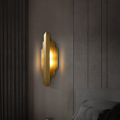 Lámpara de Pared Vintage en Cobre con Diseño Ornamental - Image 2
