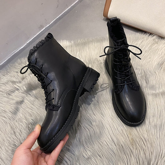 Botas Martin Plataforma con Cordones para Mujer - Image 9