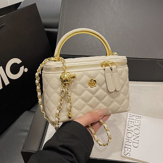 Bolso Mensajero de Moda Rhombus Chain para Mujer - Image 6
