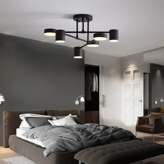 Lámpara de Techo Minimalista Hierro Creativo para Dormitorio y Sala - Image 3