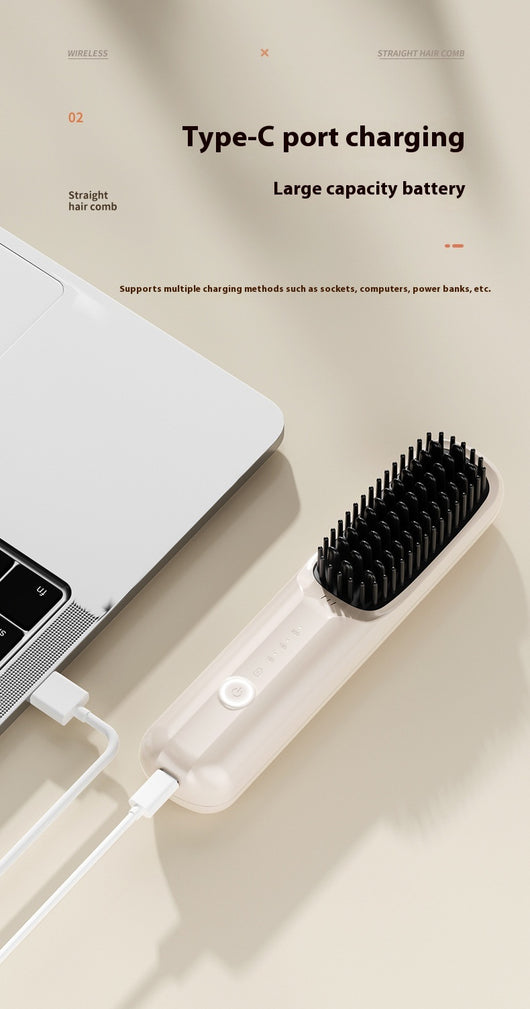 Peine Alisador Inalámbrico con Tecnología Aniónica - Image 12