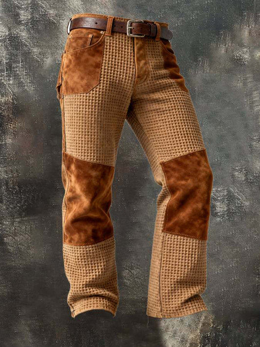 Pantalones de Trabajo Vintage Punk para Hombre - Image 19
