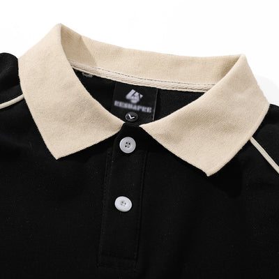 Polo Manga Corta con Estampado Spider para Hombre - Image 4