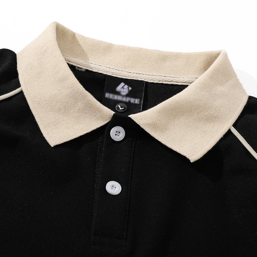 Polo Manga Corta con Estampado Spider para Hombre - Image 4