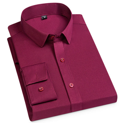 Camisa Casual Ejecutiva Manga Larga Stretch Sin Bolsillos - Image 2