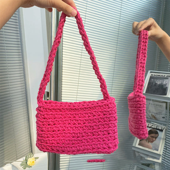 Bolsa de Hombro Única Axilar para Mujer - Diseño Minimalista Verano