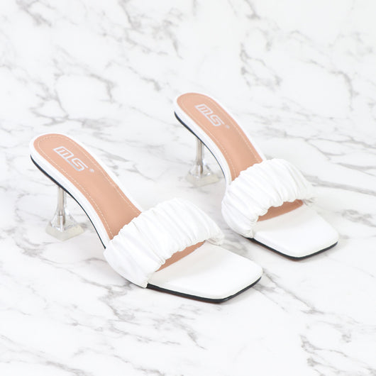 Sandalias de Tacón Alto Cuadrado Punta Abierta para Mujer - Image 3