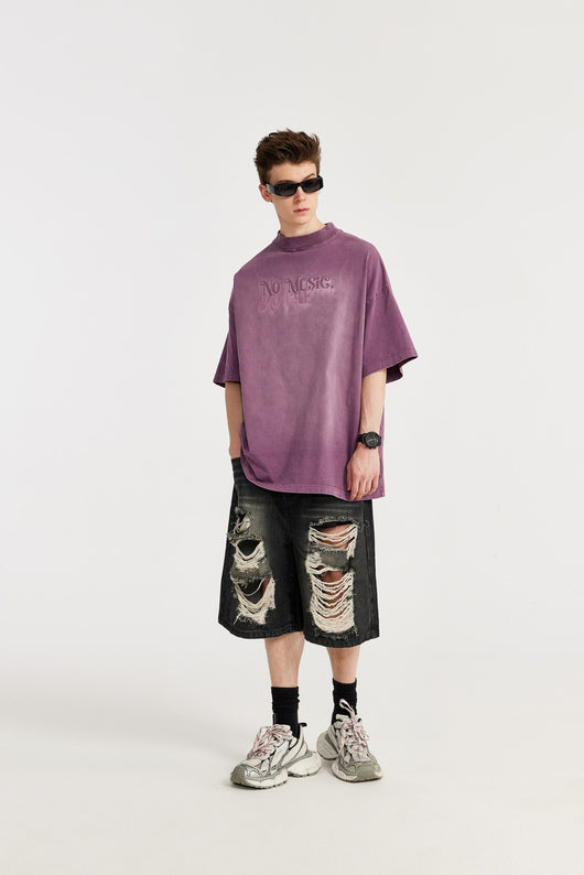 Playera Estampada 3D con Tinte Degradado para Hombre - Primavera y Verano - Image 14