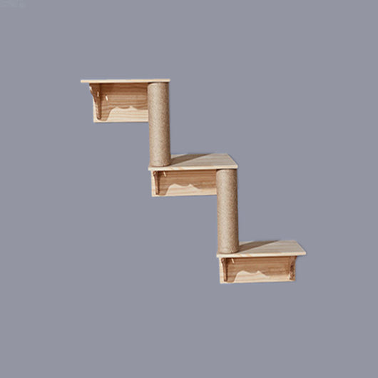 Árbol Rascador para Gatos de Madera Maciza - Image 14