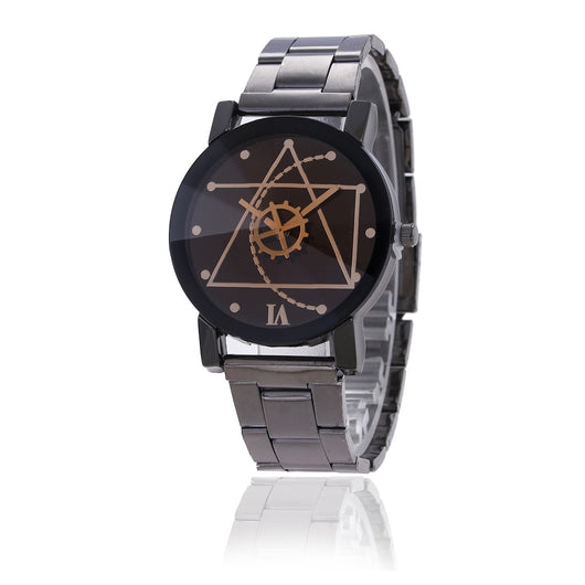 Reloj de Cuarzo Unisex con Brújula y Puntero de Engranaje - Image 12