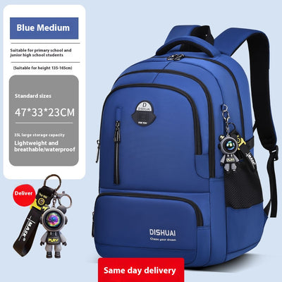 Mochila Escolar Grande para Niños - Ligera y de Alta Capacidad - Image 4