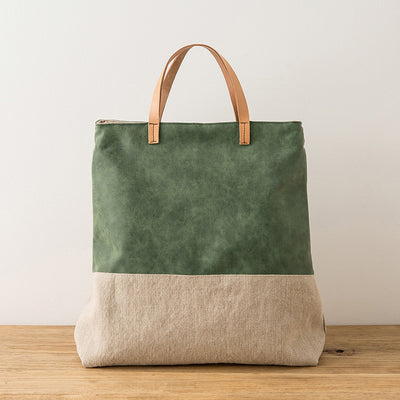 Bolso Bandolera Portátil de Tela Grande para Mujer - Image 10
