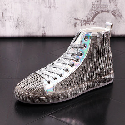 Botas Martin para Hombre con Detalles de Cristal Rhinestone - Image 23