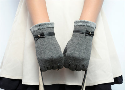 Guantes para Mujer con Lazo Táctiles y Cálidos - Image 11
