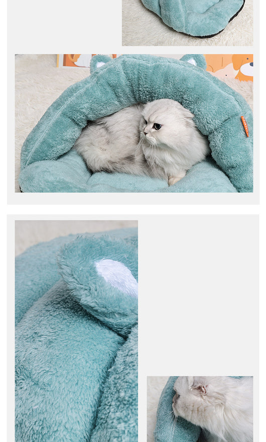 Cama Cueva Acogedora para Perros y Gatos - Image 12