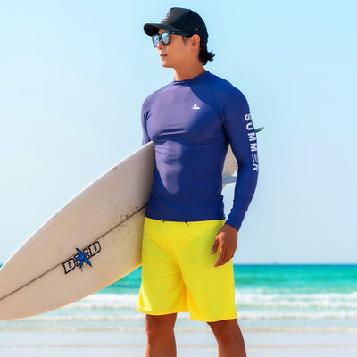 Traje de Baño Manga Larga con Protección Solar para Hombre