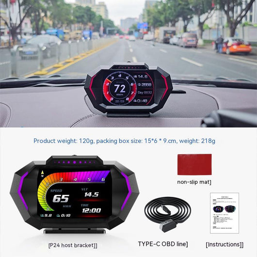 Pantalla HUD Multifuncional P24 para Automóvil - Image 8